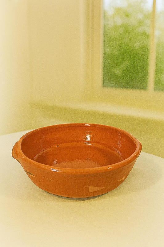 Traditional Terracotta Cooking Pot medium 11 inches