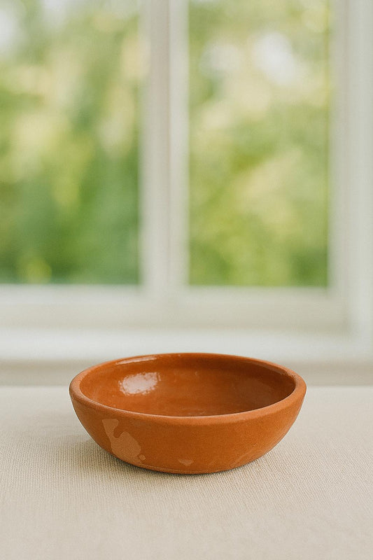 Traditional Terracotta bowl small (6.5-inch diameter)