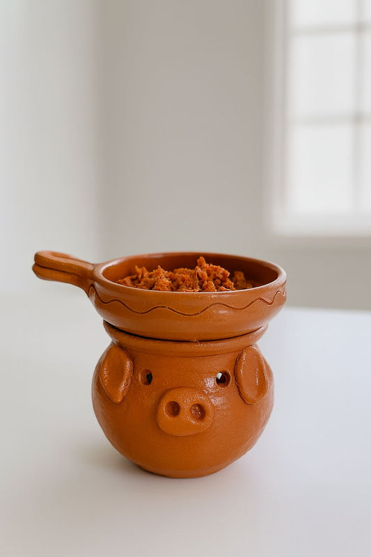 Traditional Terracotta Scaldanduja Scofa