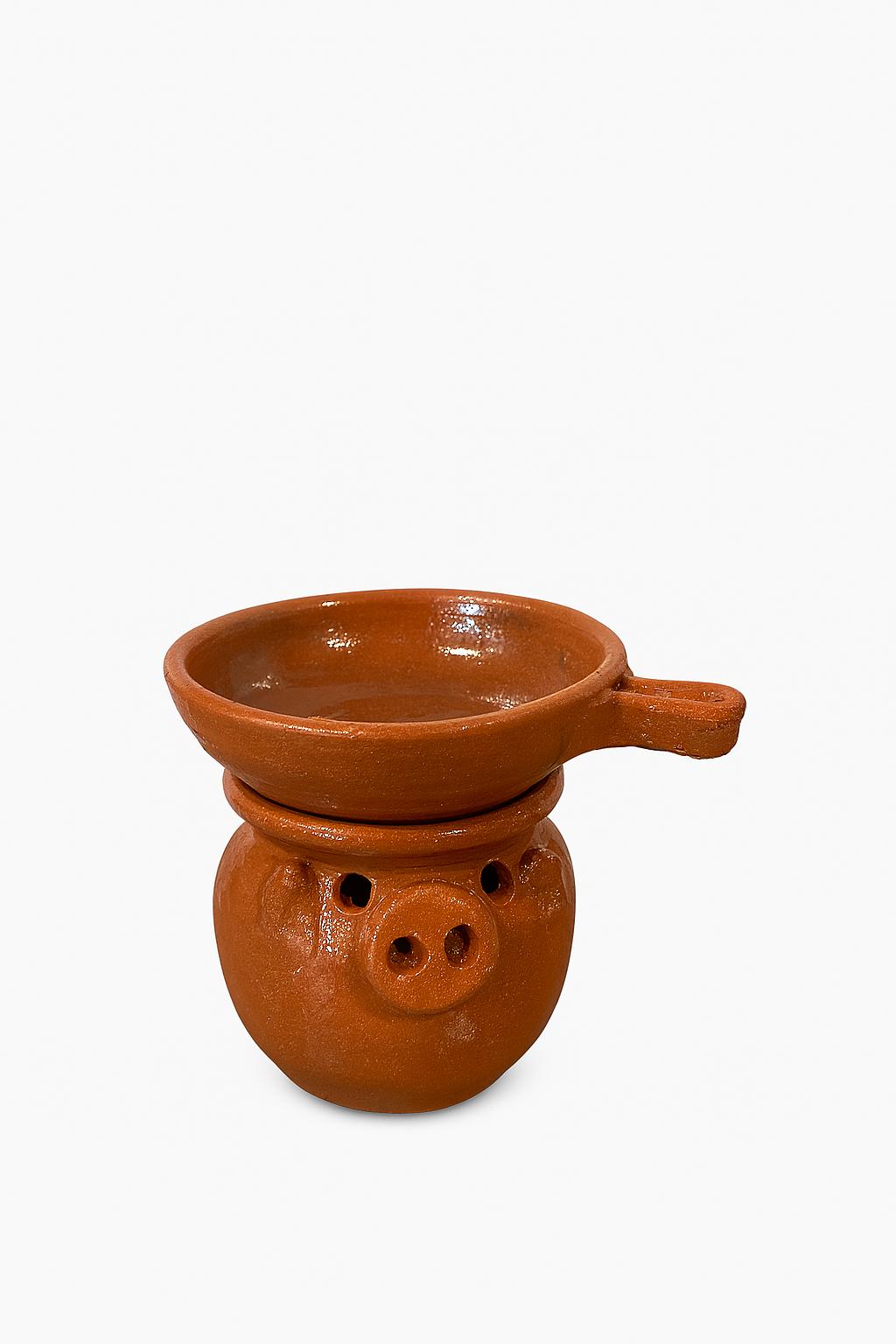 Traditional Terracotta Scaldanduja Scofa