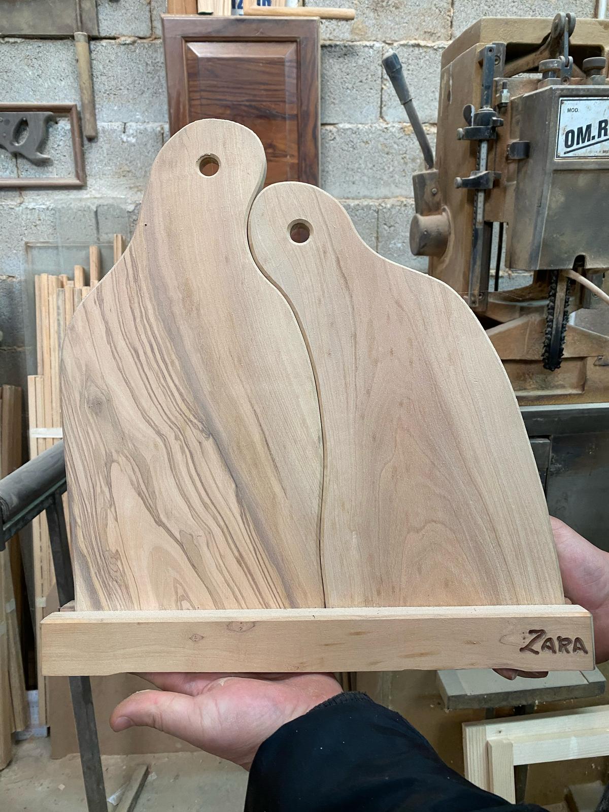 Olive wood cutting board